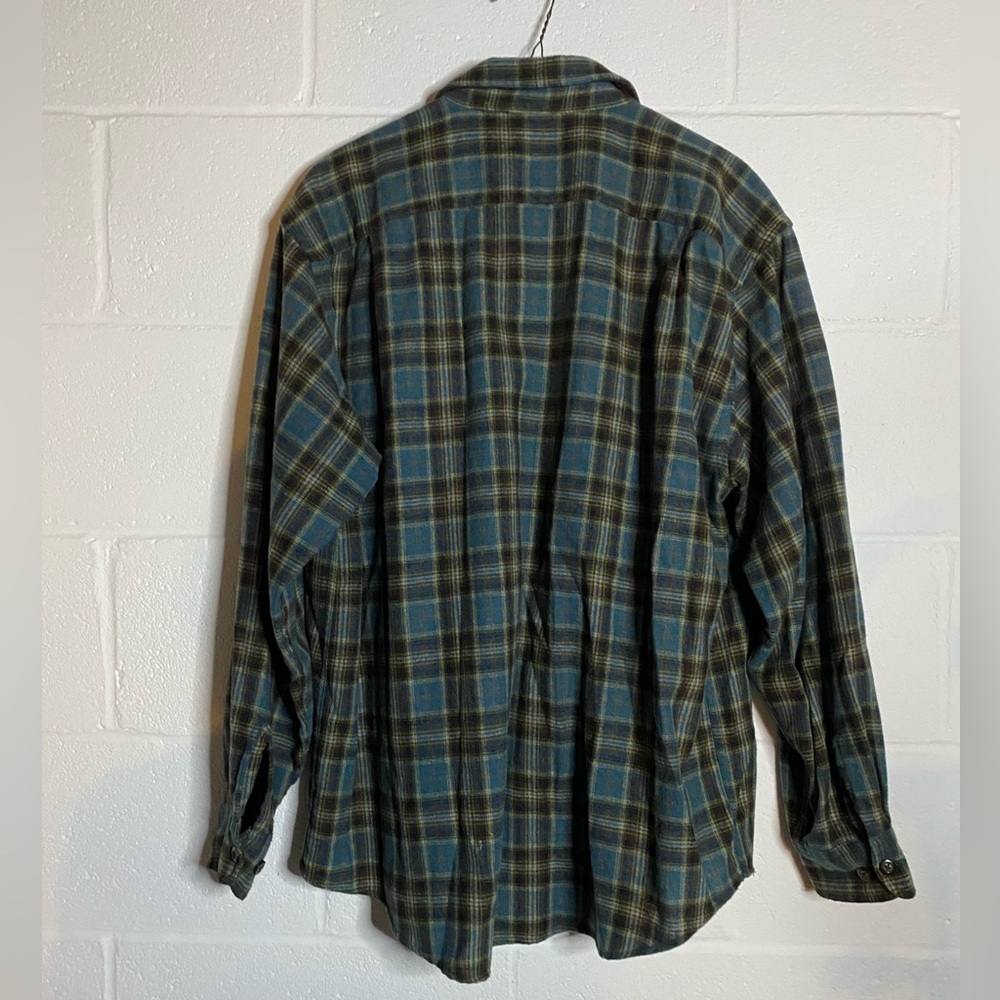Gap Large Button Down Flannel Shirt - image 3